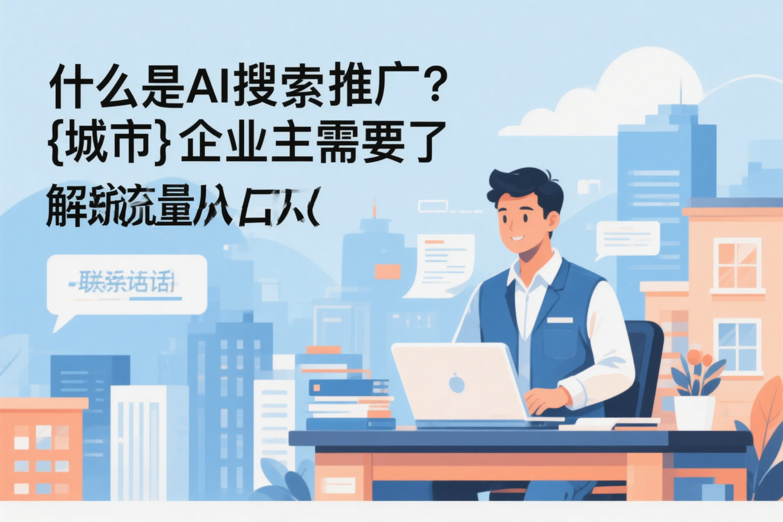 什么是AI搜索推广?濮阳企业主需要了解的新流量入口