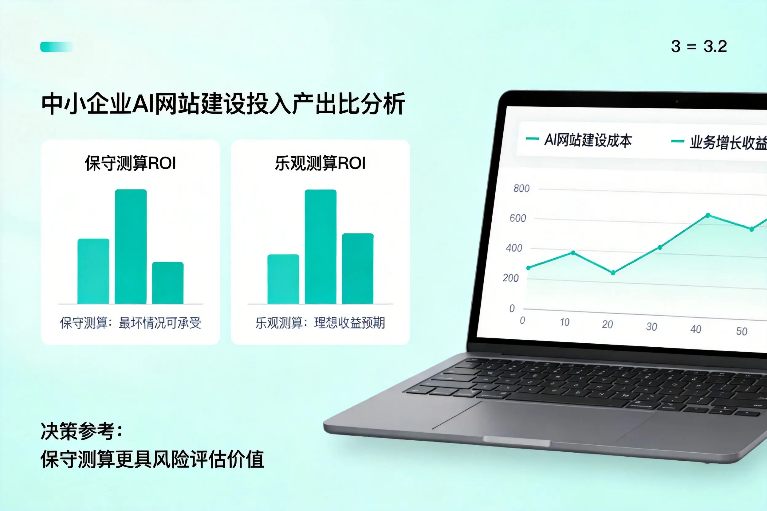 濮阳中小企业AI网站建设投入产出比怎么算?先看这份分析