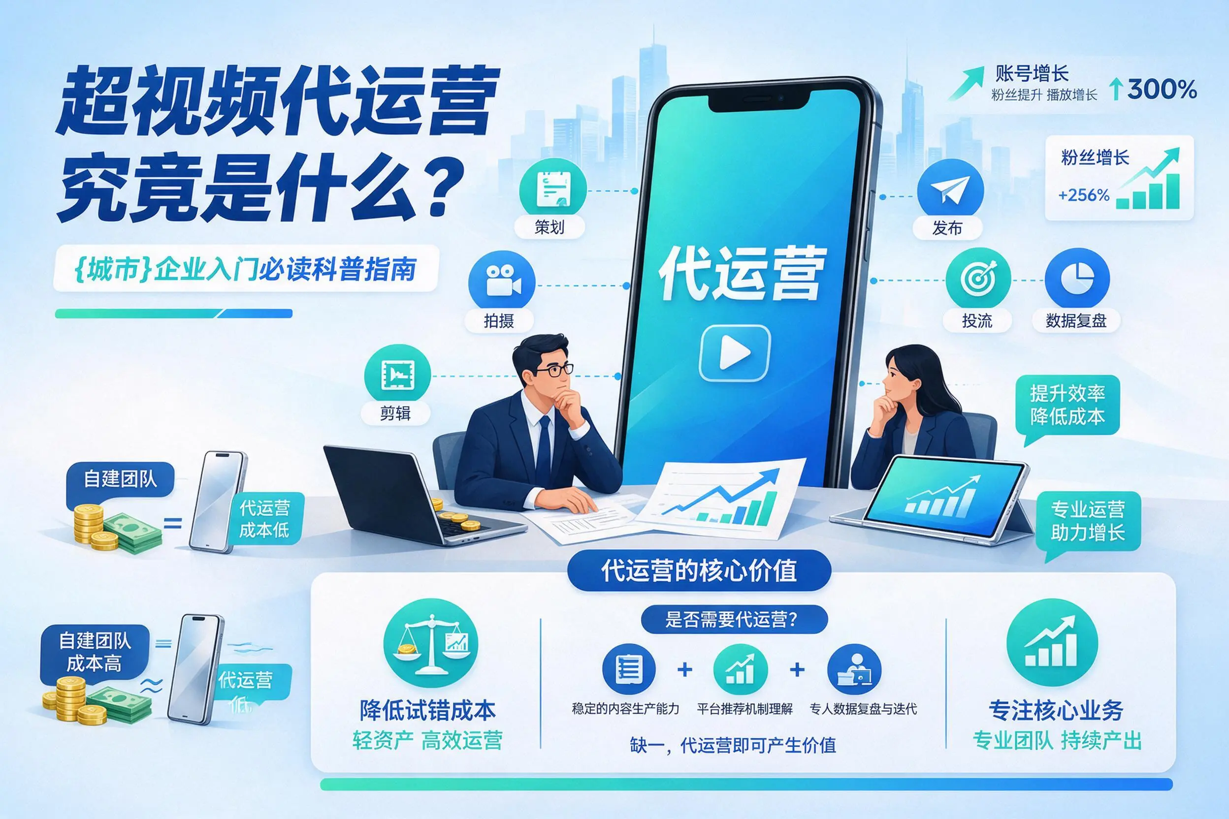 短视频代运营究竟是什么？濮阳企业入门必读科普指南