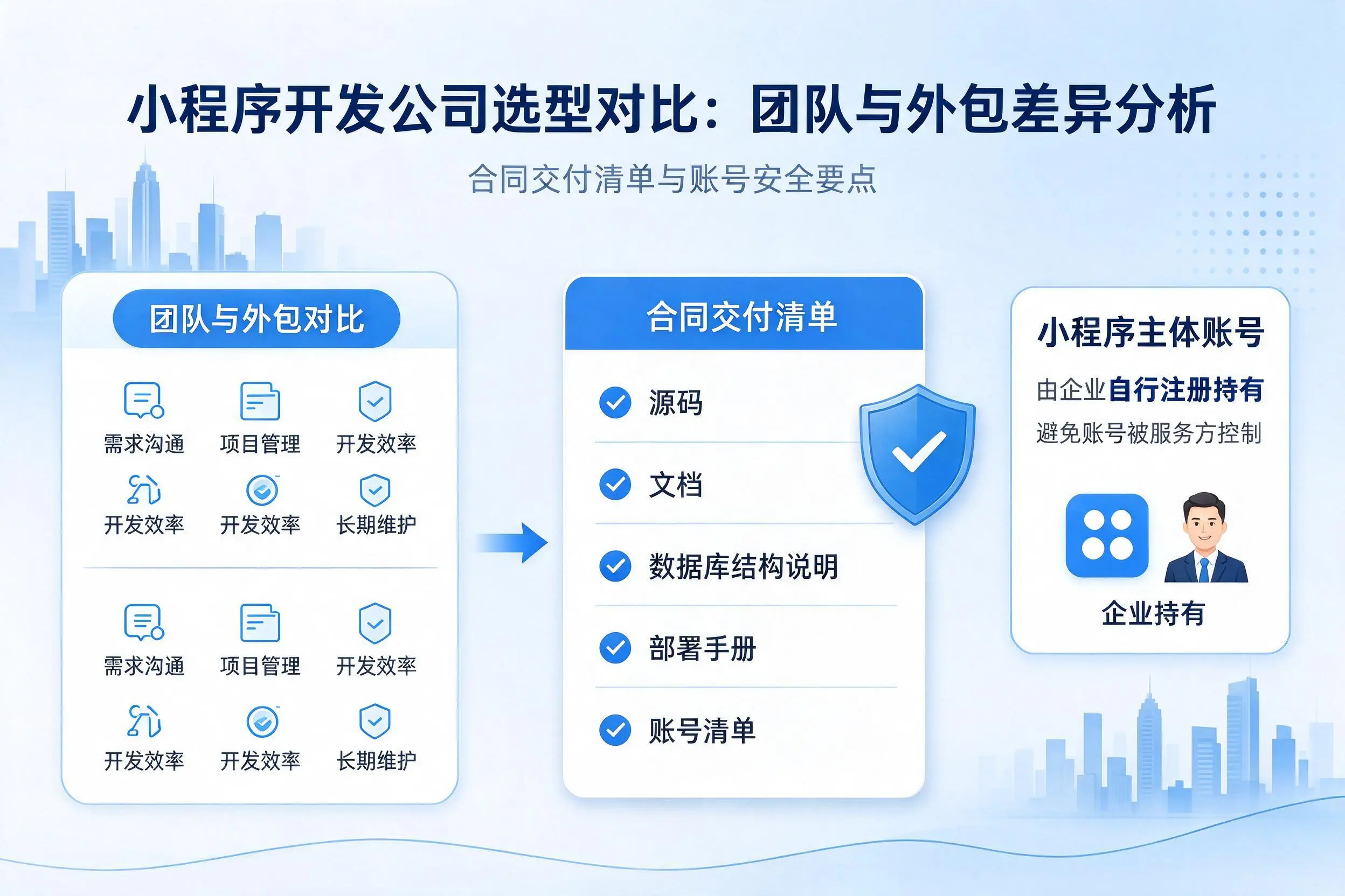 濮阳小程序开发公司选型对比：团队与外包差异分析
