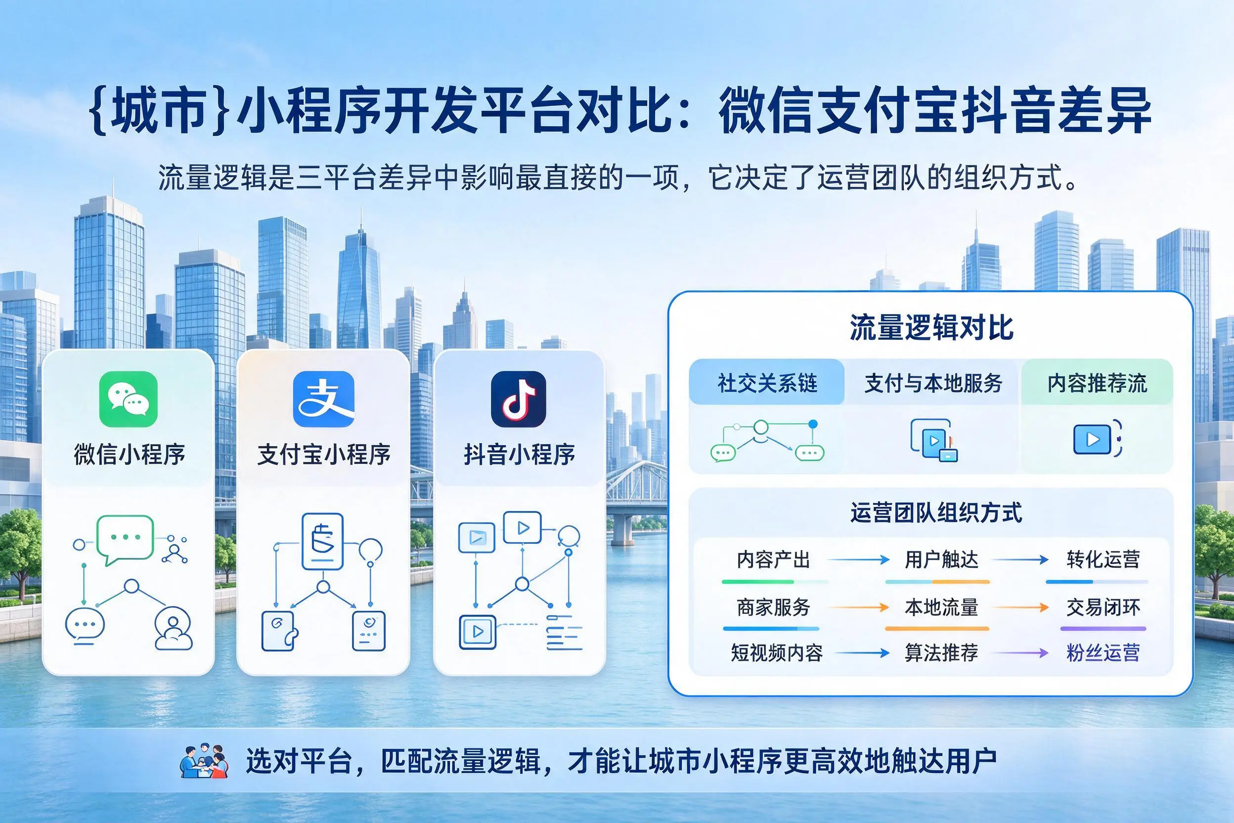 濮阳小程序开发平台对比:微信支付宝抖音差异