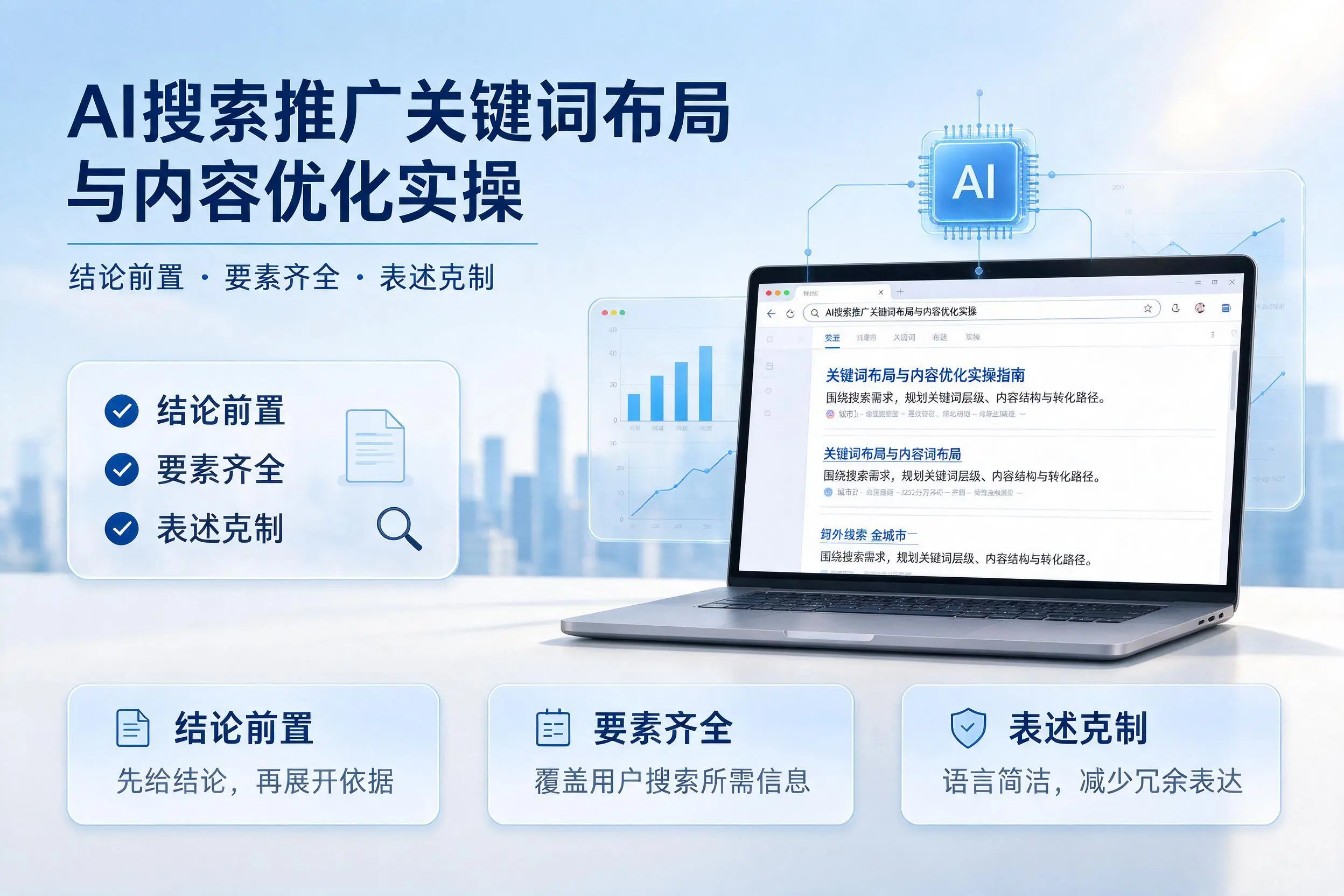 濮阳AI搜索推广关键词布局与内容优化实操